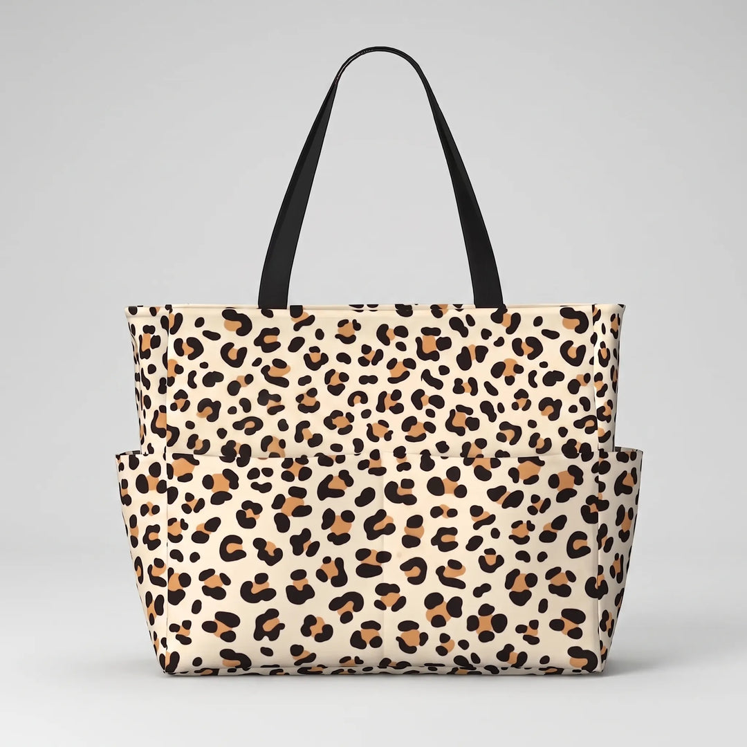 Leuke Strandtas Met Luipaardprint - Prowella