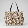 Leuke Strandtas Met Luipaardprint - Prowella