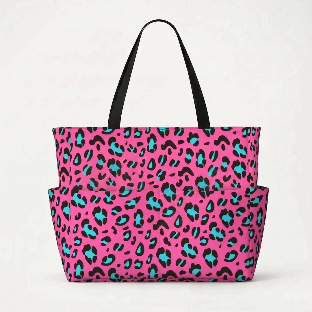 Leuke Strandtas Met Luipaardprint - Prowella