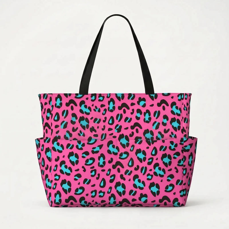 Leuke Strandtas Met Luipaardprint - Prowella