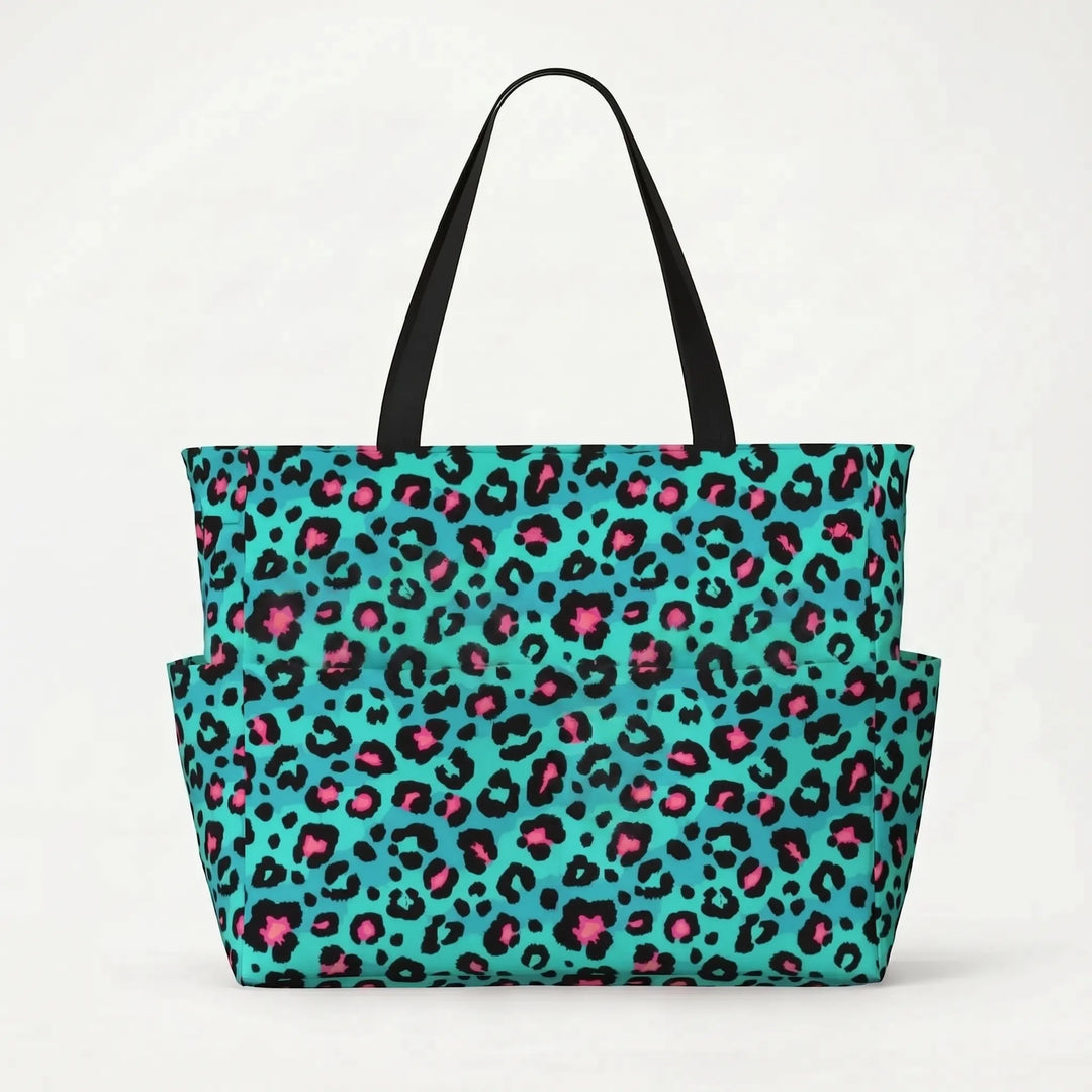 Leuke Strandtas Met Luipaardprint - Prowella