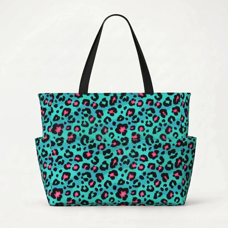 Leuke Strandtas Met Luipaardprint - Prowella