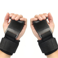 Lifting Hooks met Verstelbare Polsband - GripMax