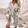 Bedrucktes Lockeres Kleid - Amara