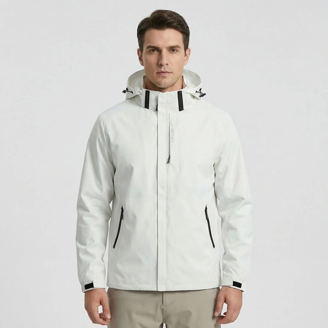 Lightweight Hooded Outdoor Rain Jacket -  Torrex