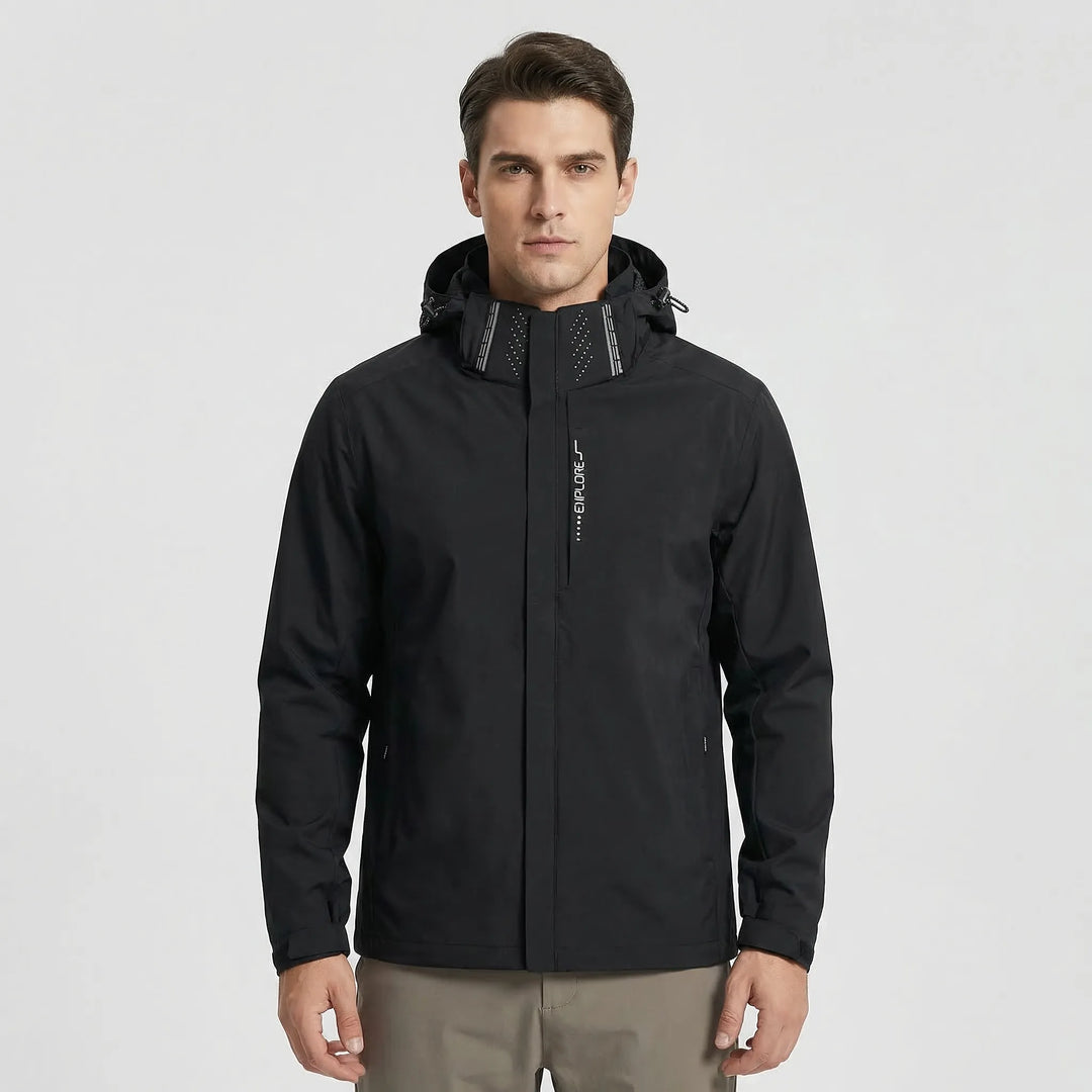 Lightweight Hooded Outdoor Rain Jacket -  Torrex