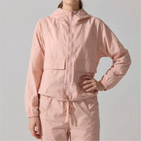 Lightweight Hooded Sports Jacket -  Sonia