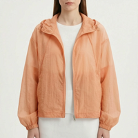 Lightweight Hooded Windbreaker -  Kathryn