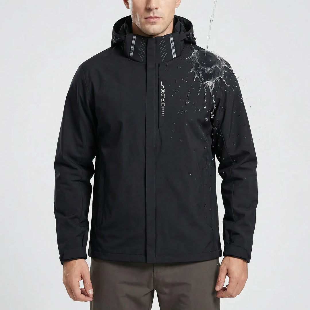 Lightweight Hooded Windbreaker For Men -  Trailcove