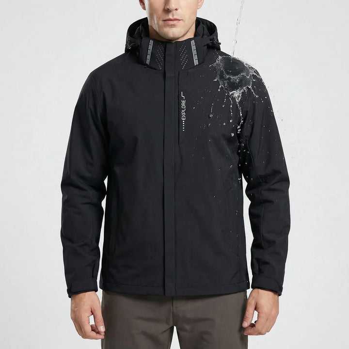 Lightweight Hooded Windbreaker For Men -  Trailcove