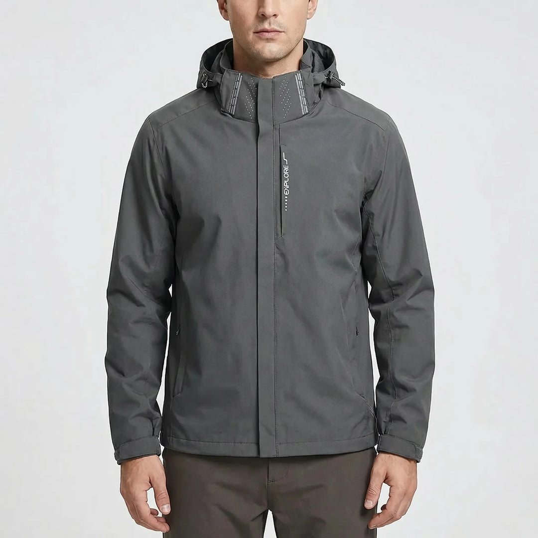 Lightweight Hooded Windbreaker For Men -  Trailcove