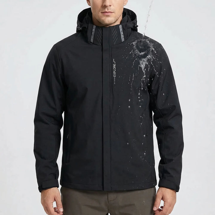 Lightweight Hooded Windbreaker For Men -  Trailcove