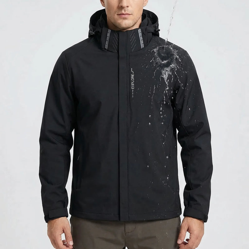 Lightweight Hooded Windbreaker For Men -  Trailcove
