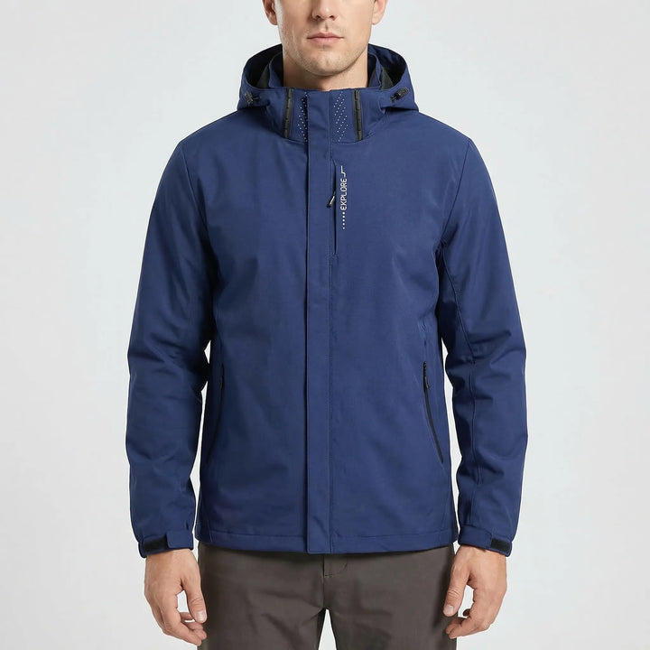 Lightweight Hooded Windbreaker For Men -  Trailcove