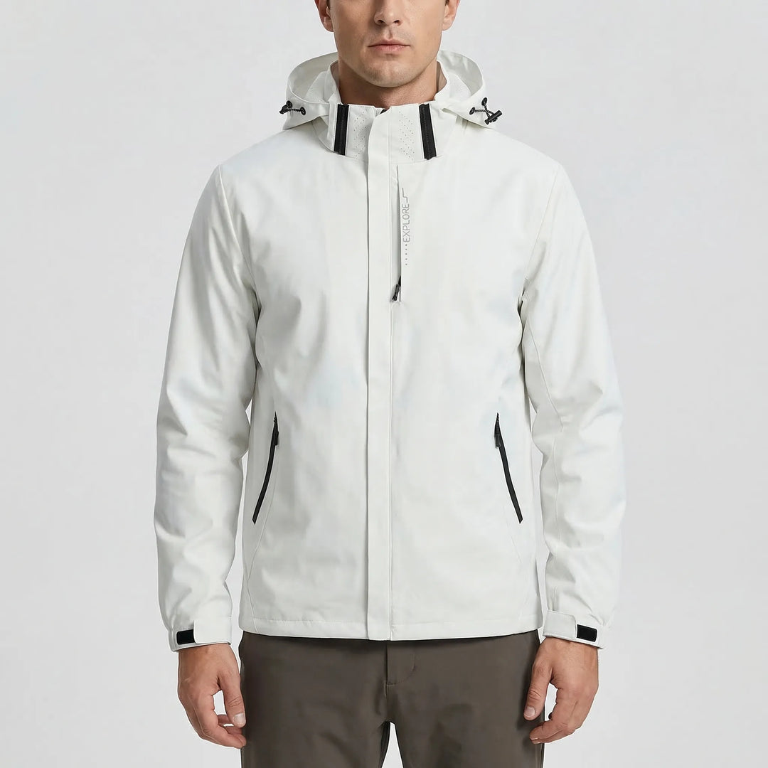 Lightweight Hooded Windbreaker For Men -  Trailcove