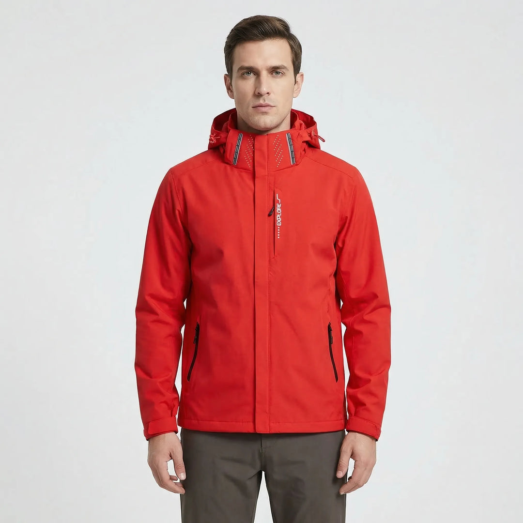 Lightweight Hooded Windbreaker For Men -  Trailcove
