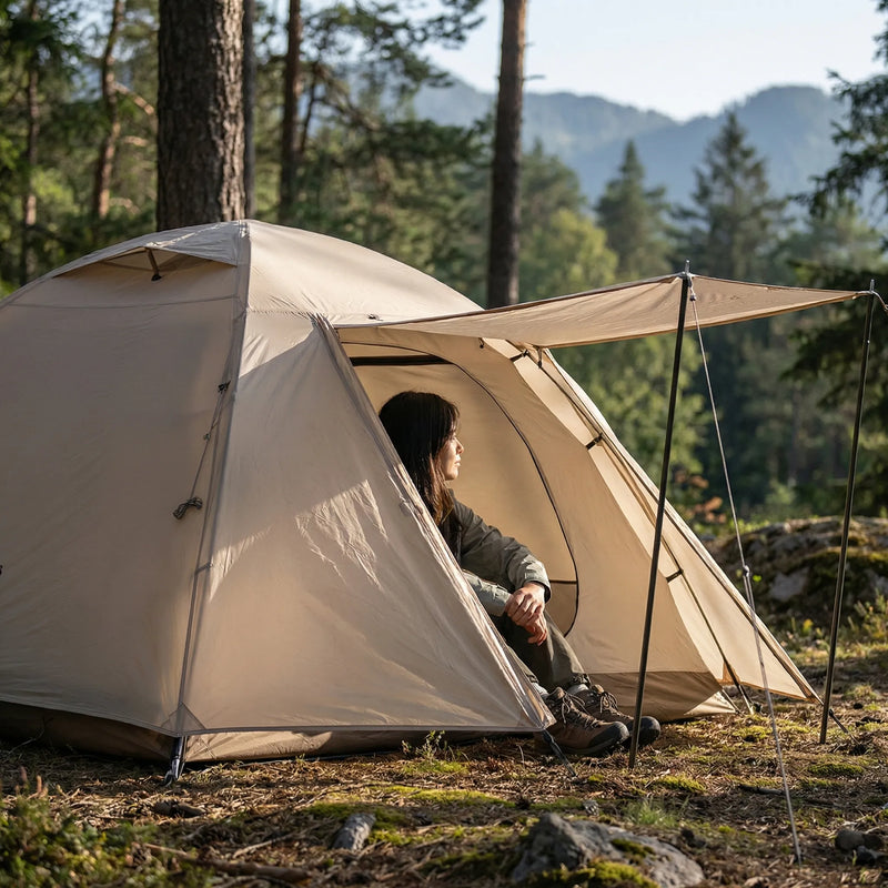 Lightweight Three-Season Hiking Tent -  Campveil