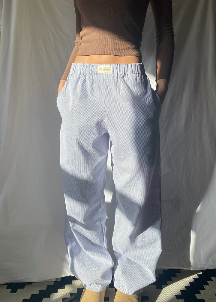 Damen-Loungebroek mit Streifendesign – Elvira