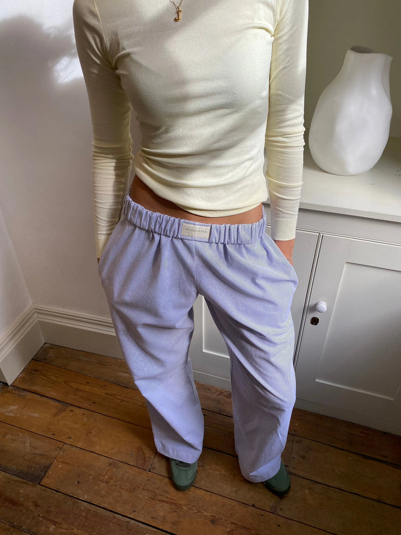 Damen-Loungebroek mit Streifendesign – Elvira