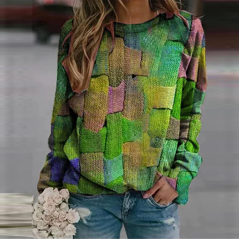 Bunte Damen Pullover - Ella