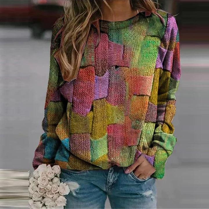 Bunte Damen Pullover - Ella