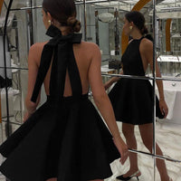 Satin Cocktailkleid mit Flare-Schnitt - Valeria