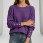 Locker Geschnittener Strickpullover - Charlotta