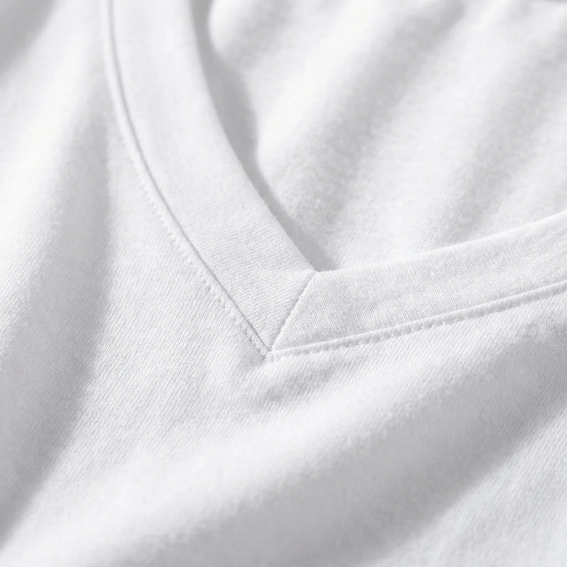 Lockeres V-Ausschnitt-Shirt - Nadine