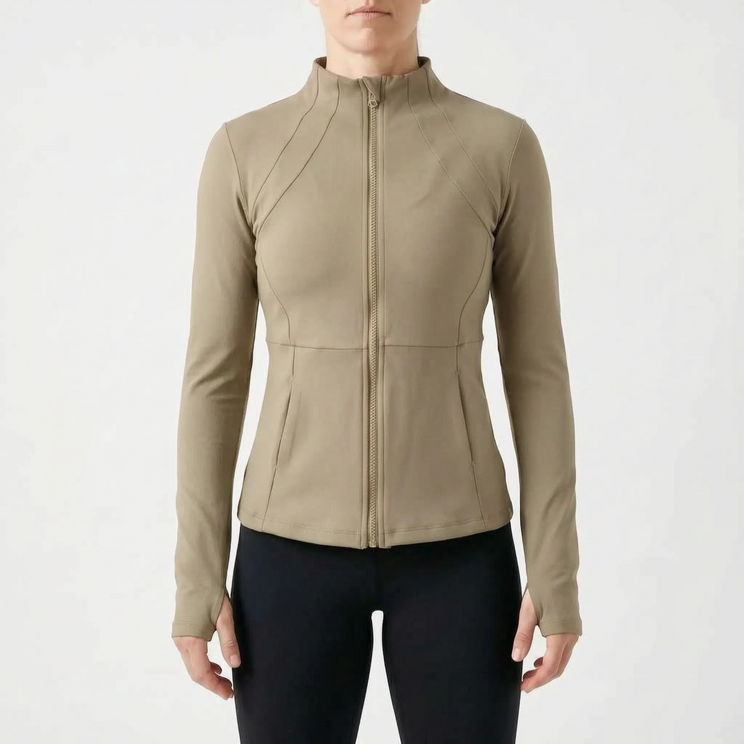 Long-Sleeve Athletic Jacket -  Dianne