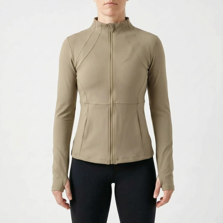 Long-Sleeve Athletic Jacket -  Dianne