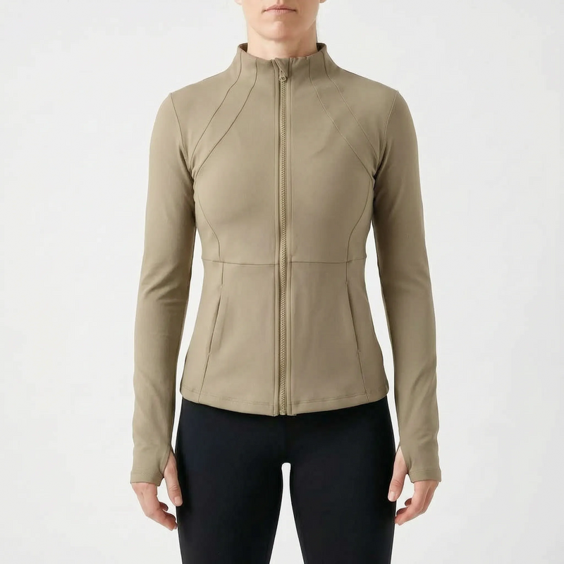 Long-Sleeve Athletic Jacket -  Dianne