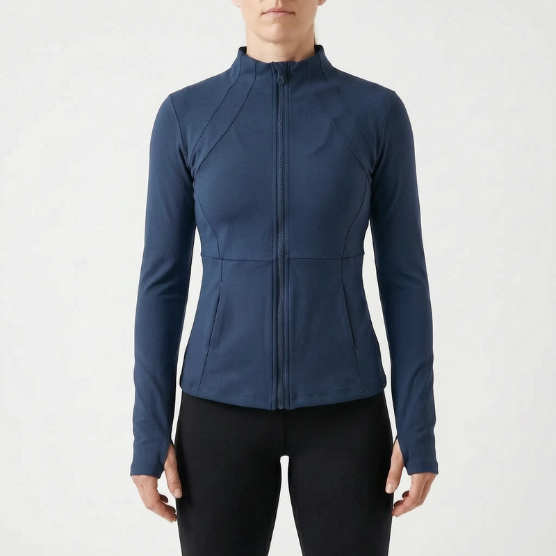 Long-Sleeve Athletic Jacket -  Dianne