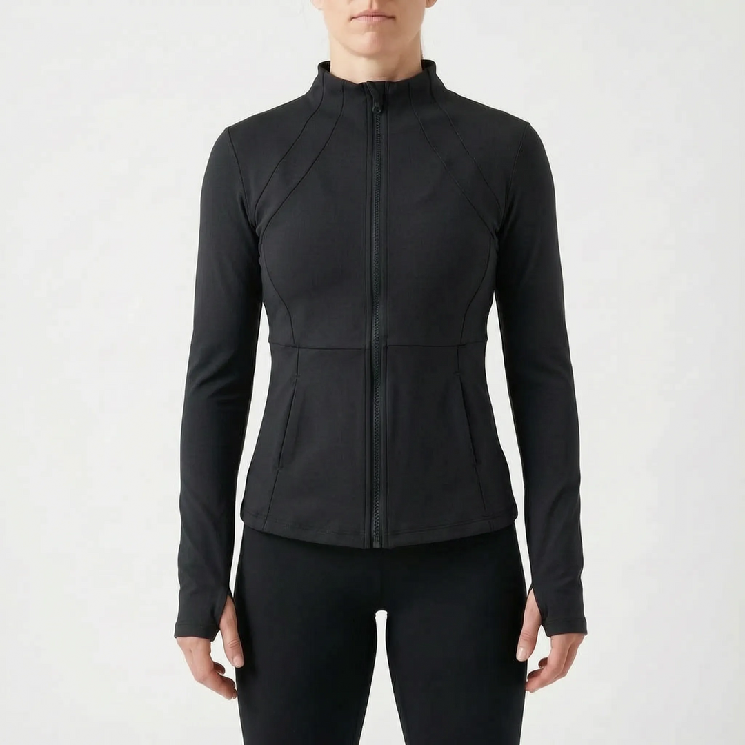 Long-Sleeve Athletic Jacket -  Dianne