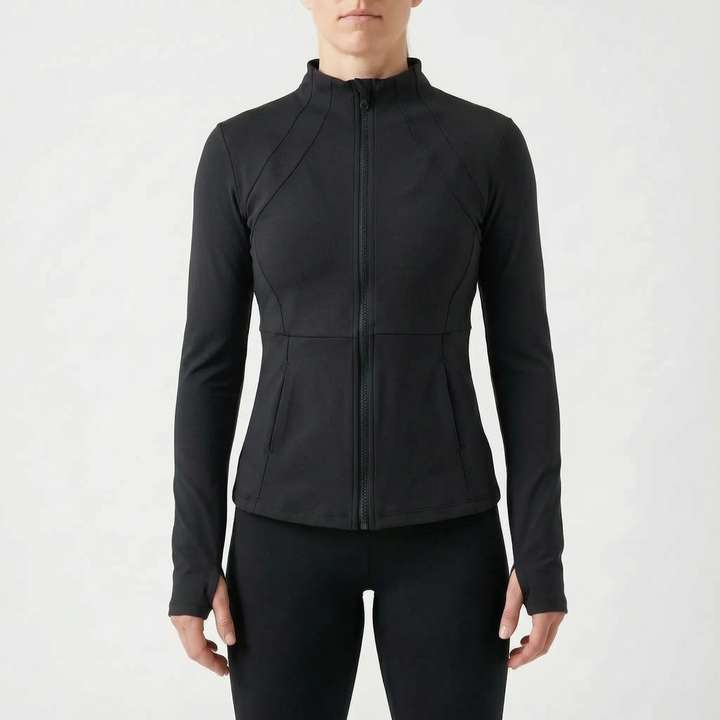 Long-Sleeve Athletic Jacket -  Dianne