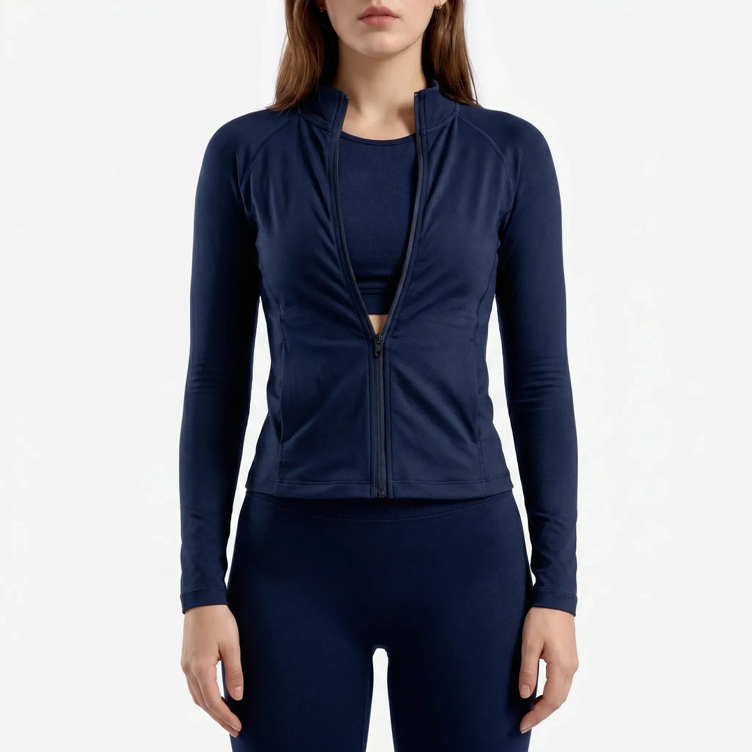 Long-Sleeved Activewear Jacket -  Belinda