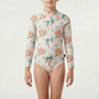 Long-Sleeved Children's Swimsuit - Pebblekin