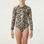 Long-Sleeved Children's Swimsuit - Pebblekin