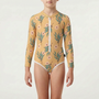 Long-Sleeved Children's Swimsuit - Pebblekin