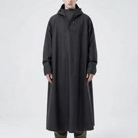 Long Hooded Riding Rain Jacket -  Drizlecape