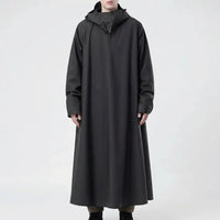 Long Hooded Riding Rain Jacket -  Drizlecape