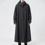 Long Hooded Riding Rain Jacket -  Drizlecape