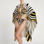 Long Sleeve Cutout Monokini - Tropina