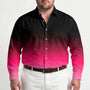 Long Sleeve Gradient Button-Down Shirt - Herbert