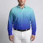 Long Sleeve Gradient Button-Down Shirt - Herbert