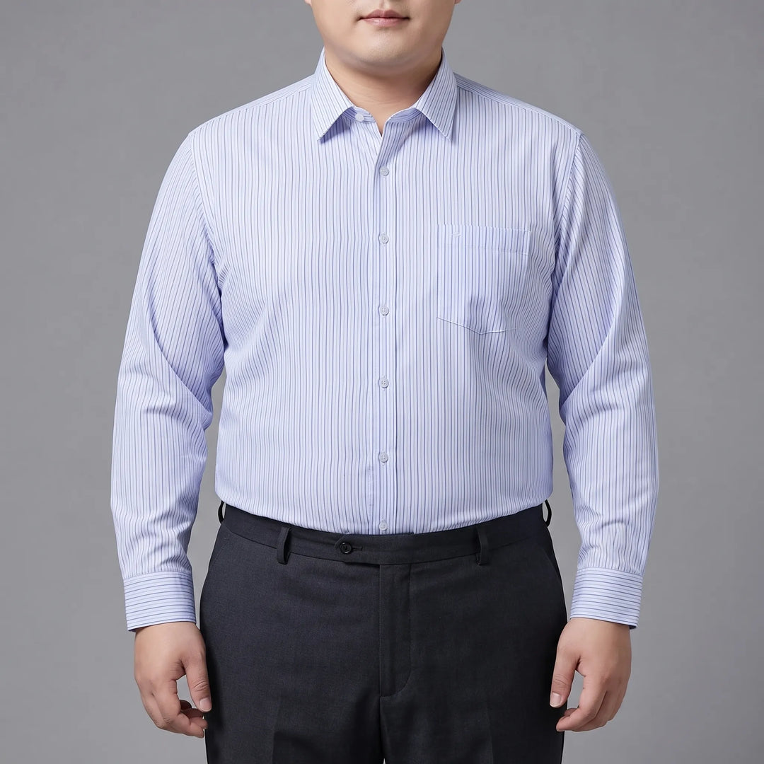 Long Sleeve Relaxed Fit Button-Up Shirt - Donnie