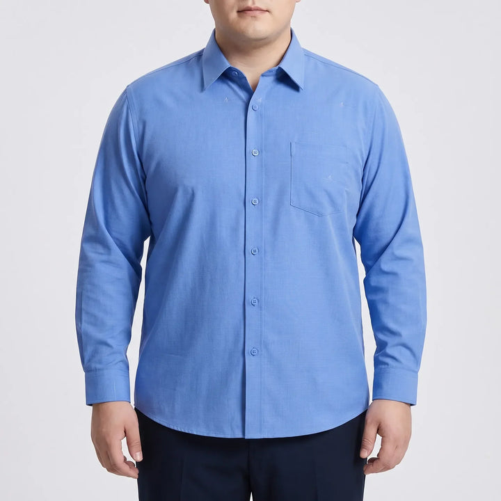 Long Sleeve Relaxed Fit Button-Up Shirt - Donnie