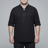 Long Sleeve Viking Embroidery Shirt - Brett