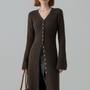 Longline-Cardigan Mit Knopfleiste - Lisann