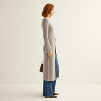 Longline-Cardigan Mit Knopfleiste - Lisann