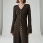 Longline-Cardigan Mit Knopfleiste - Lisann